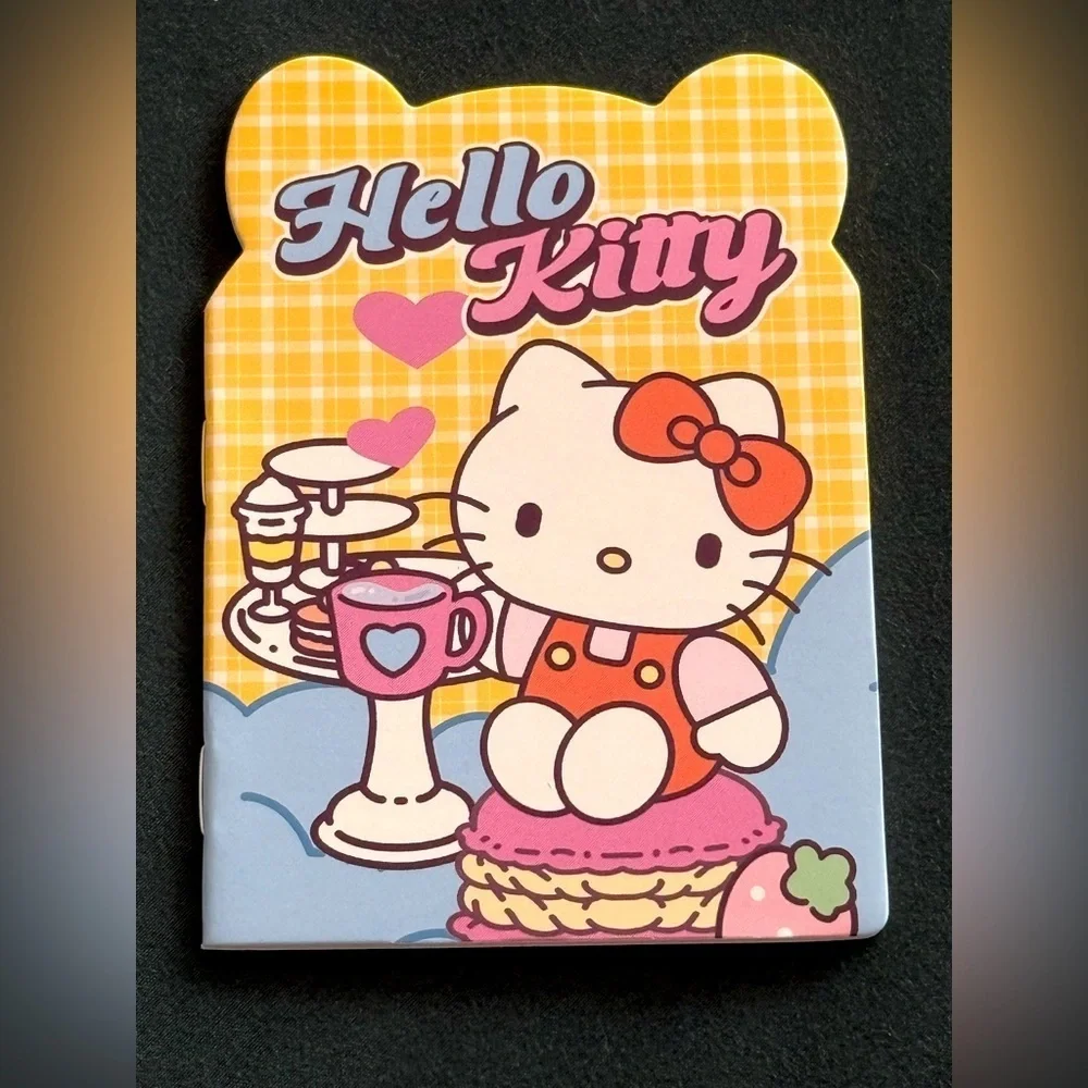 Hello Kitty Themed Small Notebook with Bow&Hearts- Great for writing notes&list